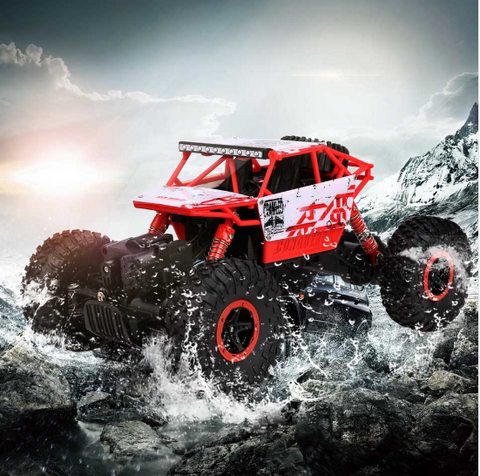 2.4G 4CH 4WD Rock Crawlers 4x4 Driving Car Double Motors