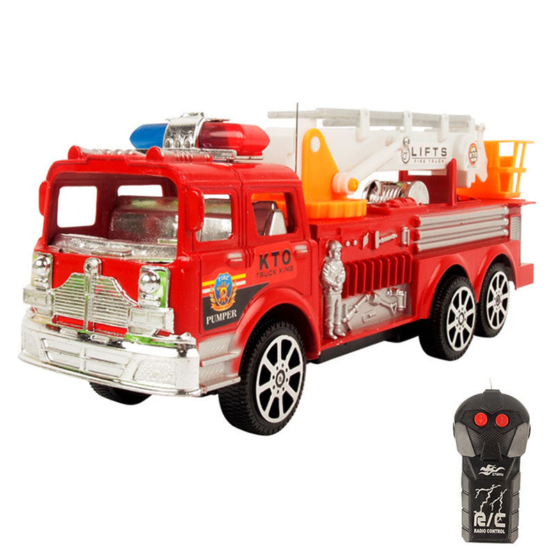 RC Fire Truck 2CH Remote Vehicle Motor-driven