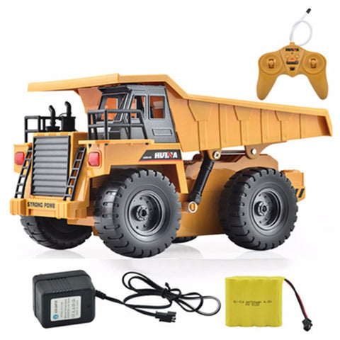 RC Metal Dump Truck Remote Control Toy